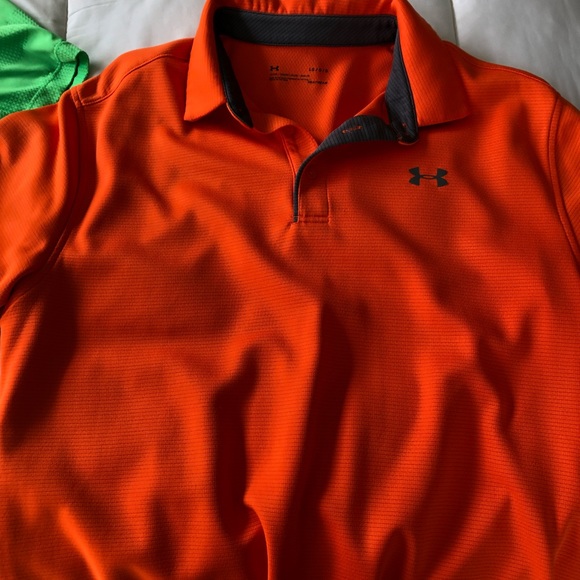 Under armor golf shirts large $20 each - Picture 2 of 3